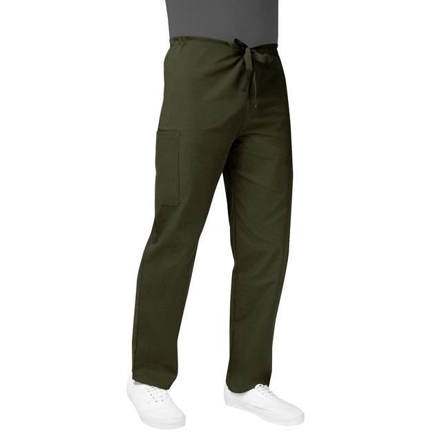 Adar Universel Unisexe Sarraus - Pantalon de Sarrau à Jambe Fuselée avec Cordon