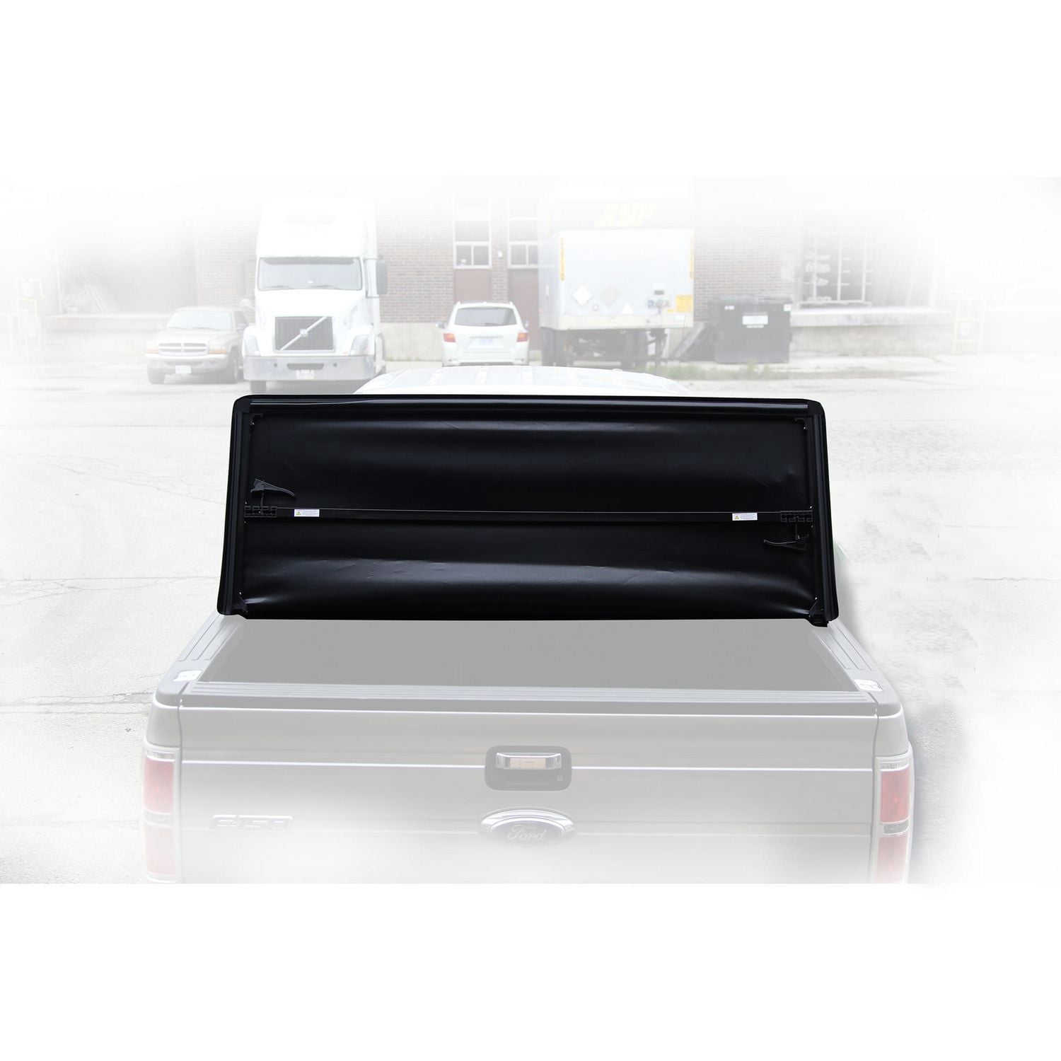 Couvre-caisse souple pliable Pangolin, 04-17 Nissan Titan 6.5' caisse