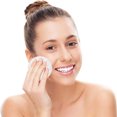 thumbnail image 4 of Natural Pure Cotton Makeup Remover Pads, 300 PCS Lint-Free Facial Cleansing Rounds, 4 of 7