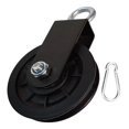 thumbnail image 1 of Almencla Cable Pulley Wheel Mute Lifting Pulley System for DIY Attachment Gym Fitness With Buckle, 1 of 8