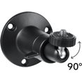 thumbnail image 3 of Adjustable Indoor/Outdoor Security Metal Wall Mount Compatible with Arlo Pro/Pro 2/Pro 3/Ultra/Ultra 2, & Others - Ring Stick Up Cam Battery, eufyCam E/2C (2 Pack, Black), 3 of 5