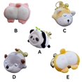 thumbnail image 3 of 2Pcs Plush Doll Keychain Cute Stuffed Figure Cartoon Keyring Collection Purse Bag Pendant Decoration Birthday Children Shiba Inu, 3 of 7