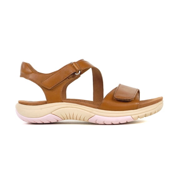 Cobb Hill Women's Fiah Casual Dark Brown Leather Sandals<span> - </span>6.5