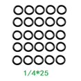 thumbnail image 2 of 50 Pcs Pressure Washer O Ring Kit, 1/4" 3/8" M22 Quick Connect Coupler O-Rings for High Pressure Hose Seal Replacement, 2 of 5
