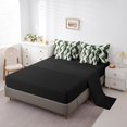 thumbnail image 3 of Erosebridal Modern Abstract Bedding Sets Full Size, Stripes Wave Comforter Sets with Sheets, Chic Geometric Reversible Bed Sheets Set, Breathable Room Decoration, 7pcs, 3 of 6