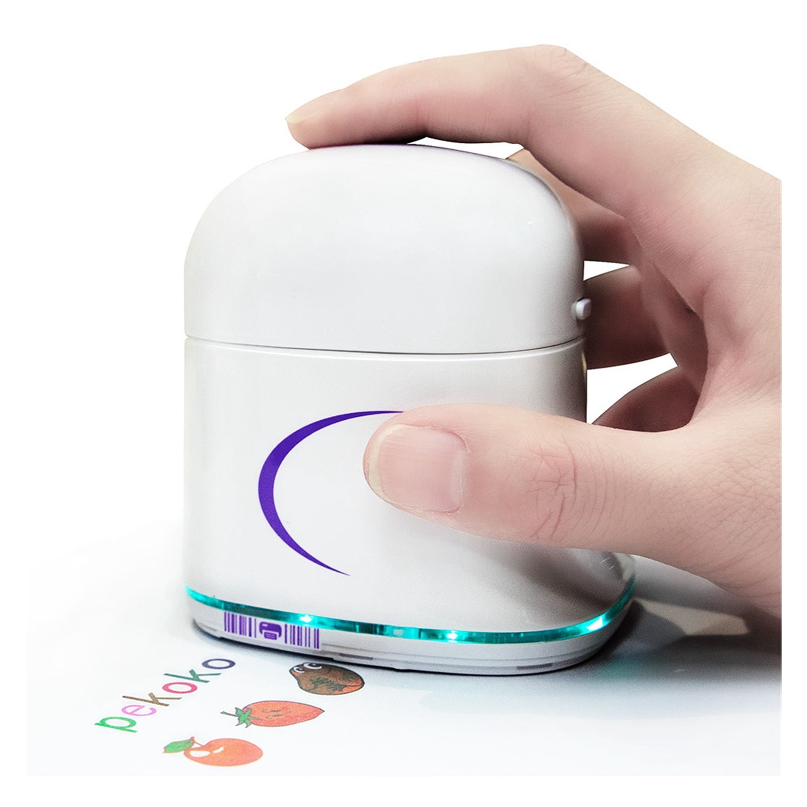Portable Color Inkjet Printer Handheld Ink Printer 1200dpi Wireless Bluetooth Connection For Text Code Pattern Logo