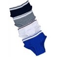 thumbnail image 3 of Buyless Fashion Boys Brief In Assorted Colors Soft Cotton Underwear 4 Pack, 3 of 7
