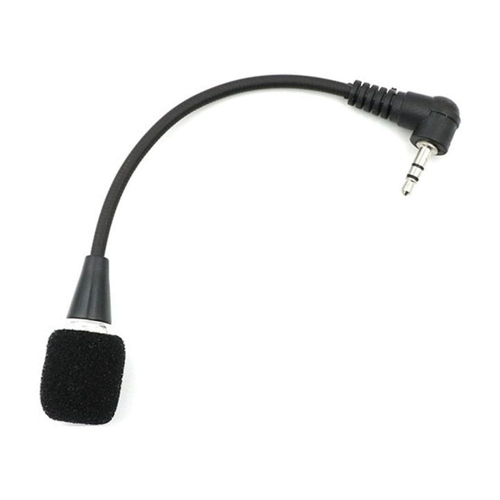 LNGOOR Mini Prise 3,5 mm Microphone Haut-Parleur Micro Flexible pour PC Portable Cahier