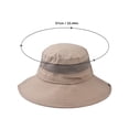 thumbnail image 2 of Sun Hat Sun Sunscreen Wide Brim Bucket Hat Waterproof Foldable, 2 of 3