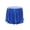 Blue, variant on Round Tablecloth Glitter Wedding Glitter For Wedding Parties 47x47 Inches In A Variety Of Colors