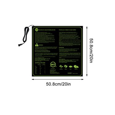 Pompotops Coussin Chauffant pour Plantes Coussin Chauffant pour Semis Coussin de Germination et de Croissance des Graines Liquidation