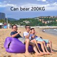thumbnail image 2 of WaveAir - Camping Gonflable et Salon de Plage (Rouge), 2 of 5
