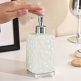 thumbnail image 1 of Bouteille Distributrice de Savon pour les Mains 450 ml / Pompe en Plastique Rechargeable / Contenant de Savon Liquide pour Comptoir de Salle de Bain Cuisine, Lotion, Shampoing, Gel Douche / Station Mains Libres Élégante et Durable, 1 of 6