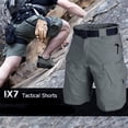 thumbnail image 4 of Shorts Tactiques Militaires Urbains pour Hommes, Imperméables pour l'Extérieur, Résistants à l'Usure, Shorts Cargo à Séchage Rapide, à Multiples Poches, Grande Taille, Pantalons de Randonnée, 4 of 14