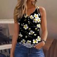 thumbnail image 1 of lSLJS Women's Womens Été Imprimé Round Sports Tops for Extérieur Mince Tops, Tank Tops, 1 of 5