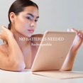 thumbnail image 2 of Vanity Planet Handheld Makeup Mirror with Lights, Pose 2.0 (Blush) - Light Up Travel LED Mirror with 3X & 5X Magnification - Dimmable Lighting & Micr, 2 of 5