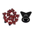 thumbnail image 4 of Almencla 12 Pcs Crampons de Bottes de Football Crampons de Chaussures de Rugby Crampons pour Gazon M5 Vis de Vis Confortable Rouge, 4 of 8