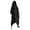 Black, variant on Men's Solid Color Personality Dark Style Full Body Zipper Long Hooded Sweater Jacket Mens Thick Sweatshirt Mens Zip up Hoodie Sweatshirt 50/50 Hoodie Boys Hoodie Mens Pullover Hoodie Sweatshirt Young