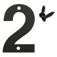 thumbnail image 1 of Floating House Numbers, Modern Metal Address Numbers for Outdoor Use, Garden Garage Mailbox Decor Sign with Mounting Hardware^, 1 of 1