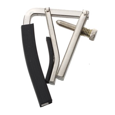 CAPO capo clamp trigger alloy for low folk acoustic guitar,1 x Capo clamp,black