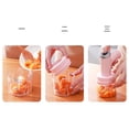 thumbnail image 3 of TIELUTT Hand Mixer Purpose Food Beater Automatic Milk Frother Eggbeaters Steel Whip Hand Push Cordless Handheld Mixer Stuff to Get Girls for Christmas, 3 of 7