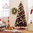 thumbnail image 4 of Costway 7 FT Artificial Halloween Tree with Bendable Top Section 1050 Branch Tips 340 Lights, 4 of 10