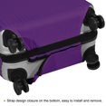 thumbnail image 4 of Unique Bargains Elastic Silk Travel Luggage Cover, Washable Protective Suitcase Protector Bag Purple for 20 Inch Wheeled Suitcase, 4 of 5