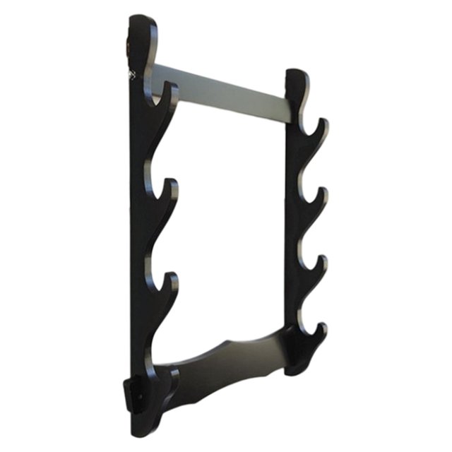 jifeng Support de Samouraï Rangement Support de Cintre Samouraï Japonais 4 Niveaux 35x51cm
