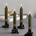 thumbnail image 4 of 7 Inch Taper Candle Candle Sticks, 4PCS Pillar Candles Handmade Unscenteds Candlesticks for Festive, Party, Spell, Wedding, Home Decor, 4 of 6