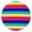 Rainbow Stripes, variant on Stretch Is Comfort Women's Cotton Spandex Plus Size Leggings| X Large - 7X