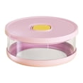 thumbnail image 2 of Border Student Bento Box Children Sealed Fruit Box Salad Box Work Microwave Lunch Box Chopsticks Dip Container Cute Kids Bento Lunch Box, 2 of 6