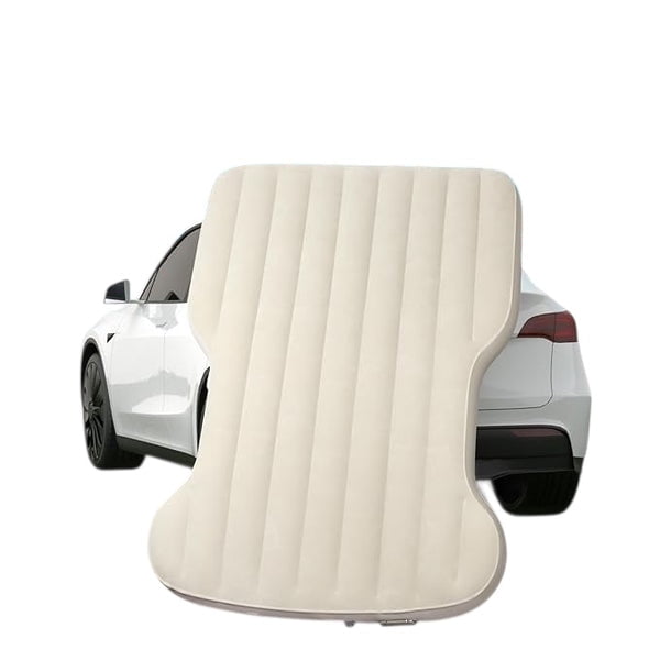Customized Self-Inflating Mattress for Tesla Model Y and Model 3 (2021–2025), Comfortable Car Sleeping Pad with Cordless Rechargeable Air Pump