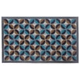 thumbnail image 1 of Printed Pvc Mat Flower Burst 18"X30", 1 of 3
