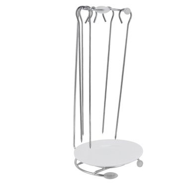 Accessoire de Barbecue, Support à Brochettes en Acier Inoxydable Support à Brochettes Rôtissoire Grill Sortie Haute Intensité