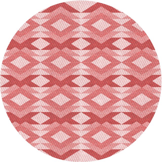 Ahgly Company Tapis d'Intérieur Lavable à la Machine, Carré, Transitionnel, Rose, Tapis de Zone, 3 Pieds Carré