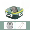 thumbnail image 1 of Lunch Isolé en Acier Inoxydable au Design Élégant et Portable pour une Rétention de Chaleur Efficace et une Utilisation Quotidienne, 1 of 6