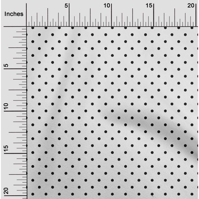 oneOone Viscose Jersey Fabric Polka Dots Decor Fabric Printed BTY 60 Inch Wide