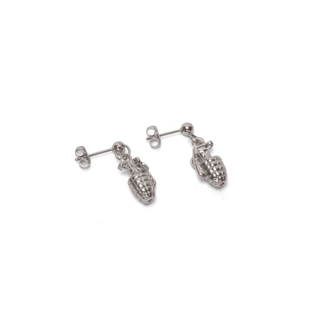 Costume Earrings - Grenades