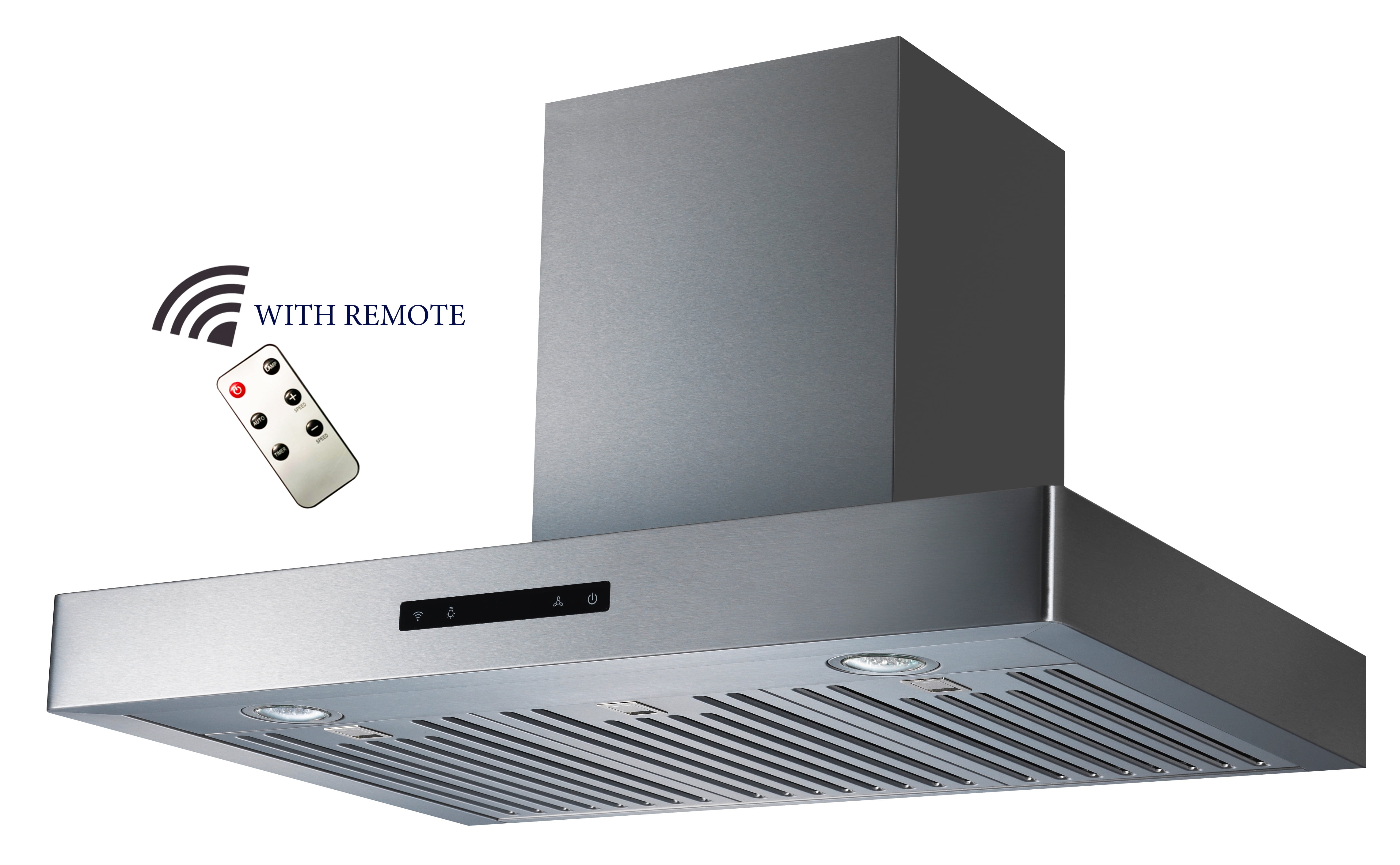 Roxon 700 CFM 30 in. Wall Mounted Range Hood in Stainless Steel