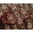 thumbnail image 4 of oneOone Silk Tabby Fabric Paisley Ikat Printed Craft Fabric BTY 42 Inch Wide, 4 of 4