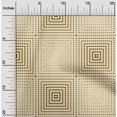 thumbnail image 2 of oneOone Georgette Viscose Brown Fabric Geometric Sewing Craft Projects Fabric Prints By Yard 42 Inch Wide, 2 of 4