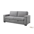 thumbnail image 4 of Urban Cali Eureka Sleeper Sofa Bed in Solis Grey, 4 of 6