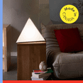 thumbnail image 3 of Northern Light Technologies Luxor - 10000 Lux Light Therapy Lamp - Full Spectrum Pyramid LED Lightbox Therapy Light for Natural Mood and Energy Enhancement, Sunlight Desk Lamp, White, 3 of 5