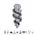 thumbnail image 4 of Maoww Enamel Pin Heart Coffin Science Chemical Cobweb Brooch Unisex Pin Cartoon Lapel Pin Button Badges Bag Decoration, 4 of 8