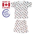 thumbnail image 1 of Exian Vals Enfants 2 Pcs, T-Shirt et Shorts Élastiques, 6 Ans, Course de Vitesse, 1 of 1