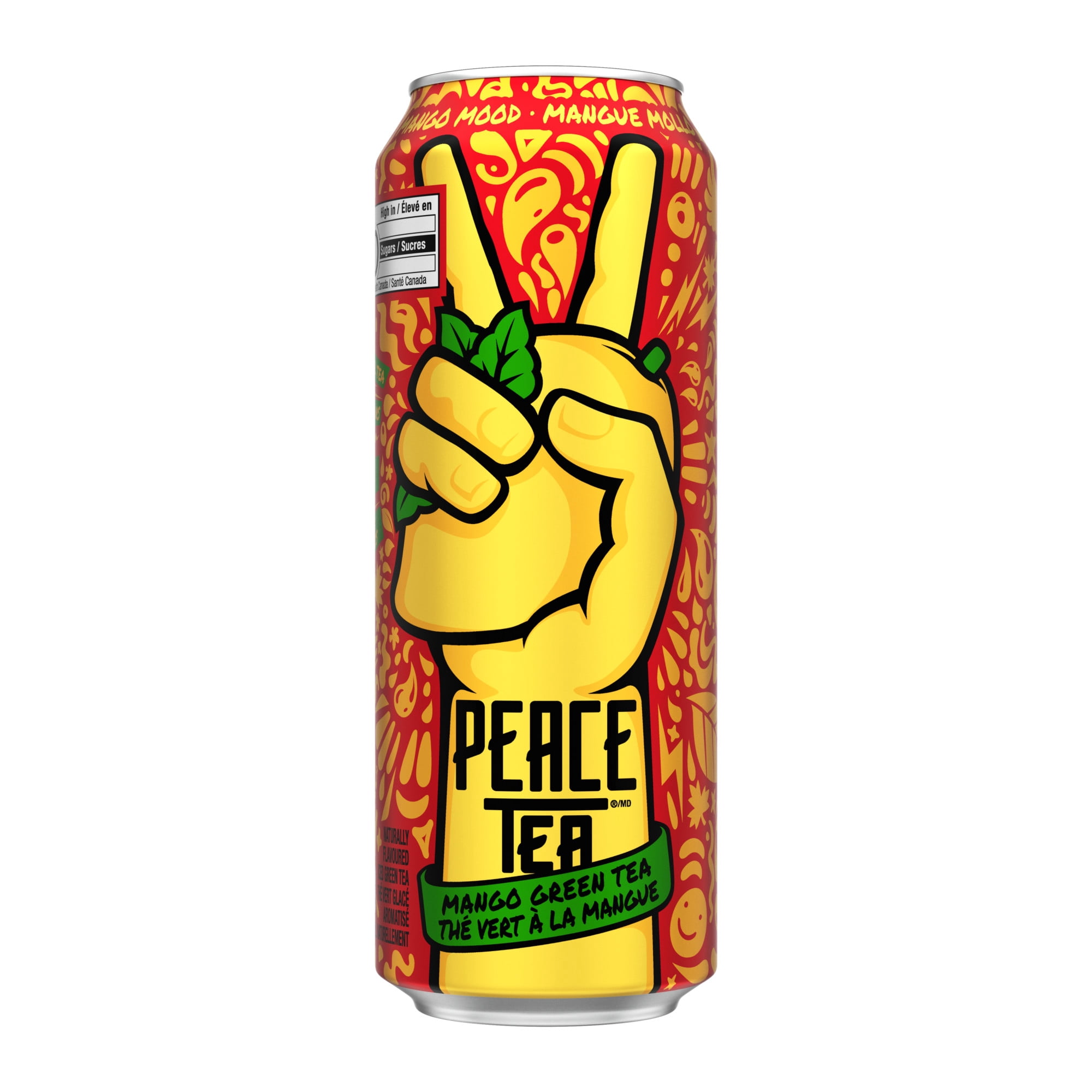 Peace Tea Mango Mood Can, 695 mL