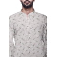 thumbnail image 3 of Atasi Kurta Traditionnel en Coton Imprimé à Col Mandarin pour Hommes Chemise Décontractée, 3 of 5