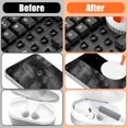thumbnail image 2 of Djiypn Keyboard Cleaner Kit, Electronics Cleaning Kit with Retractable Big Brush, Portable 20-IN-1 Multi-Tools Kit for Phones, Tablet, Computer, PC, TV Camera Lens with 10ml Mist Spray (White), 2 of 9