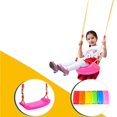 thumbnail image 4 of yingyy Outdoor Plastic Swing Seat with Rope Hard Bending Plate Chair and Rope Children Toy No.2, 4 of 6