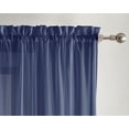thumbnail image 3 of Panneau de fenêtre transparent, rideau - Paquet de 2, 3 of 3